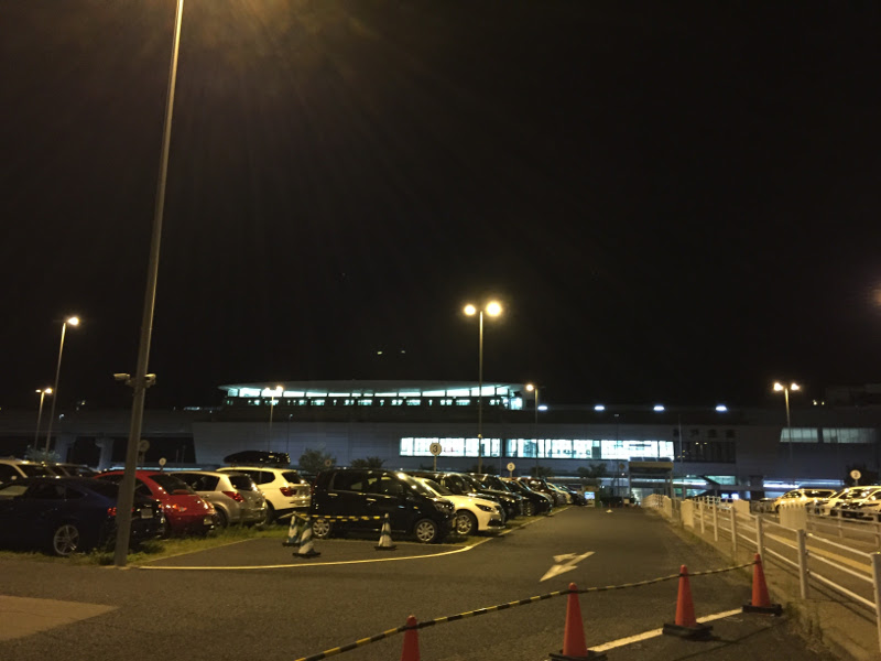 神戸空港駐車場